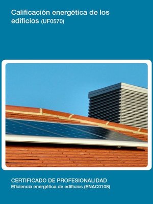 cover image of UF0570--Calificación energética de los edificios